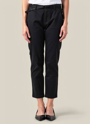 Pantalon 7/8 talie cu cleme mărime normală negru FREEMAN T.PORTER femeie