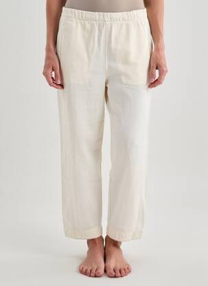 Pantalon drept elasticitate mărime normală bej PAKO LITTO femeie