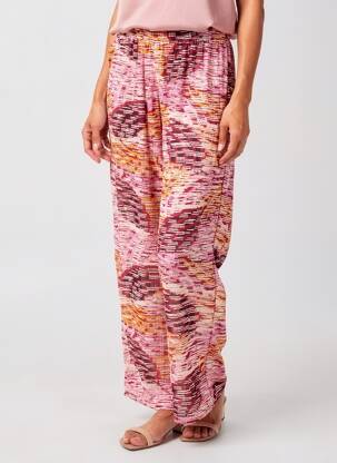 Pantalon drept elasticitate mărime normală violet SURKANA femeie