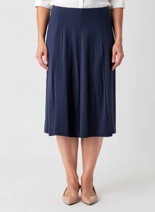 Fustă midi elasticitate albastru BRANDTEX femeie
