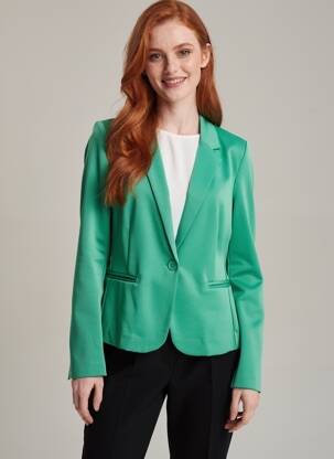 Sacou mâneci lungi verde deschis B.YOUNG femeie