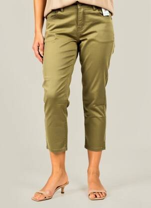 Pantalon trei sferturi elasticitate mărime normală verde S.QUISE femeie