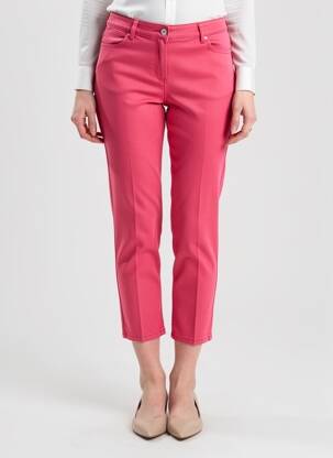 Pantalon 7/8 elasticitate mărime normală roz KANOPE femeie