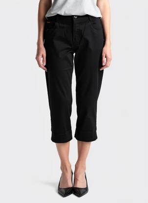 Pantalon trei sferturi elasticitate mărime normală negru SWALLOW femeie