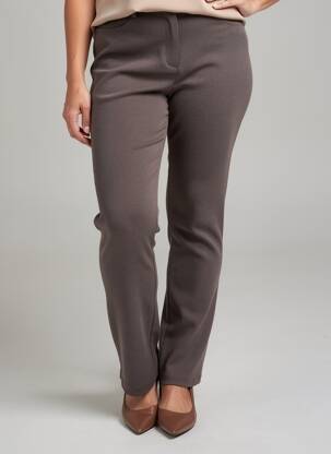 Pantalon slim elasticitate mărime normală gri GUY DUBOUIS femeie