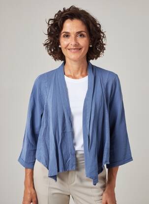 Jachete casual albastru DOLCEZZA femeie