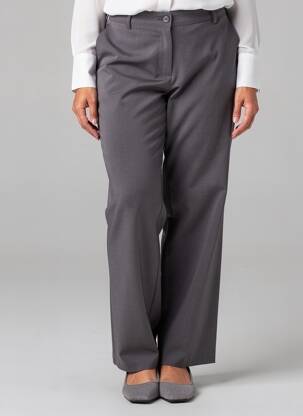 Pantalon drept elasticitate mărime normală gri PAUL BRIAL femeie