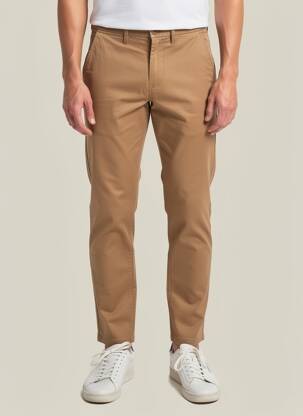 Pantalon chino elasticitate mărime normală maro TIFFOSI bărbat