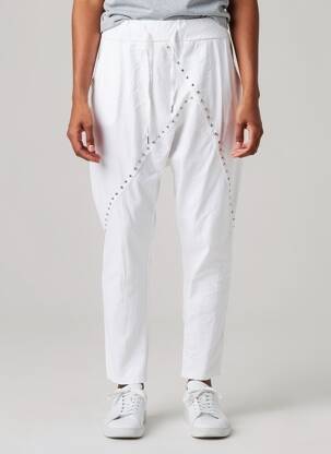 Sarouel mărime normală mărime normală alb SISSI FASHION femeie