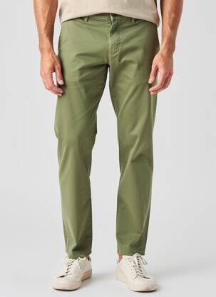 Pantalon chino elasticitate mărime normală verde SERGE BLANCO bărbat