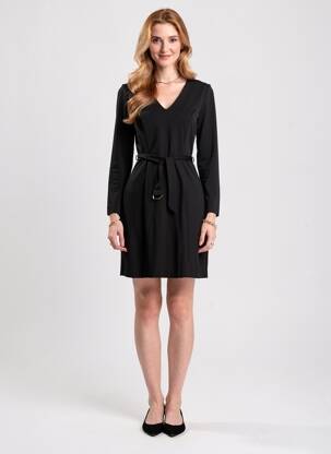 Rochie scurtă mâneci lungi mâneci lungi negru LOLA ESPELETA femeie