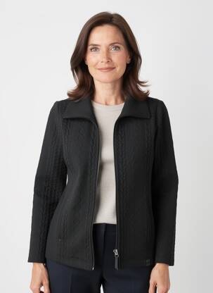 Jachete casual buzunare negru DOLCEZZA femeie