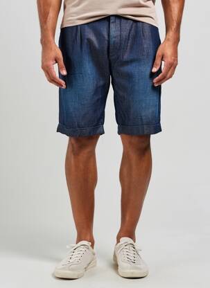 Bermudă țesătură denim mărime normală albastru GUESS bărbat