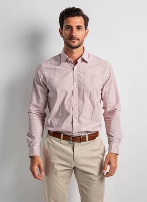 Cămașă cu mâneci lungi buzunare roșu MARCIANO BY GUESS bărbat