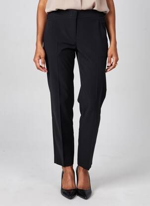 Pantalon chino închidere cu fermoar sub clapetă cu cârlig mărime normală negru GERARD DAREL femeie