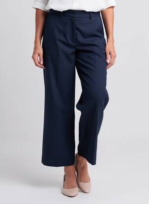 Pantalon 7/8 talie înaltă talie înaltă albastru WEEKEND MAXMARA femeie