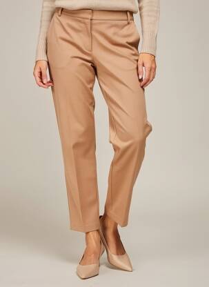 Pantalon chino elasticitate talie joasă portocalie PINKO femeie