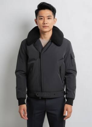 Geacă buzunare gri THE KOOPLES bărbat