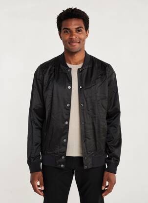 Jachete casual strânsă pe partea de jos negru THE KOOPLES bărbat