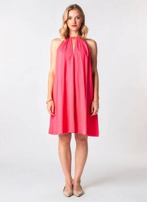 Rochie scurtă fără mâneci fără mâneci roz GRACE & MILA femeie