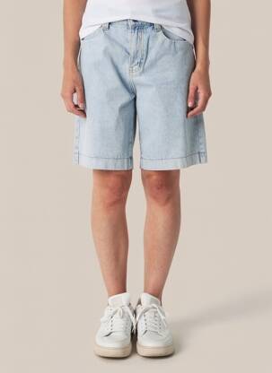 Șort țesătură denim mărime normală albastru ORAIJE femeie