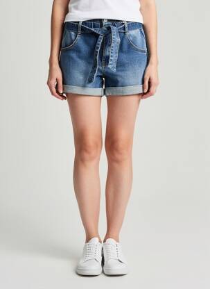 Șort țesătură denim mărime normală albastru NINA CARTER femeie