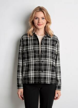 Jachete casual închidere cu nasturi pe față negru THE KOOPLES bărbat