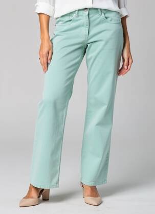 Pantalon drept elasticitate mărime normală verde RECOVER C.C. femeie