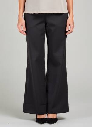 Pantalon evazat elasticitate mărime normală negru CHATELET femeie