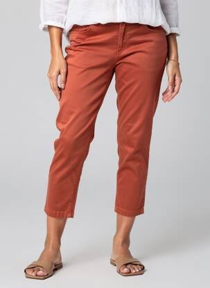Pantalon trei sferturi elasticitate mărime normală portocalie LIU JO femeie