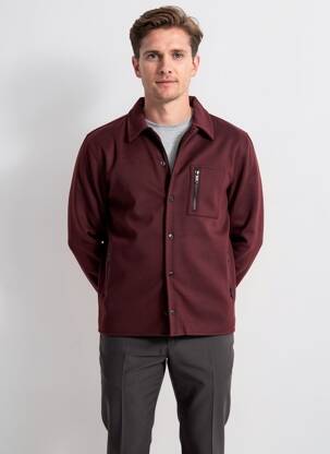 Jachete casual închidere cu nasturi pe față violet THE KOOPLES bărbat