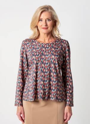 Tricou mâneci lungi mâneci lungi roz JENSEN femeie