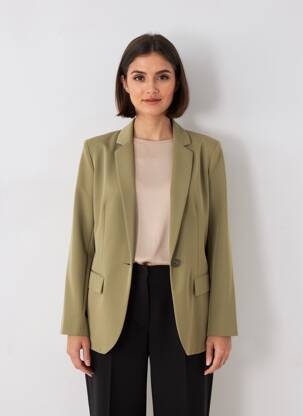 Sacou croială cambrată verde IMPERIAL femeie