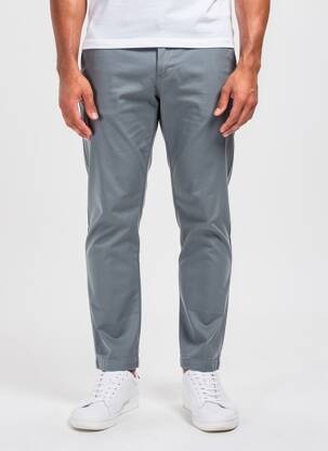 Pantalon chino buzunare mărime normală albastru SELECTED bărbat
