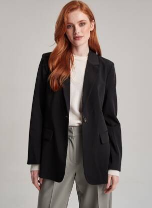 Sacou buzunare negru VILA femeie
