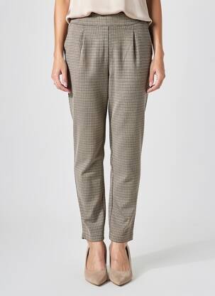 Pantalon slim talie elastică mărime normală bej B.YOUNG femeie