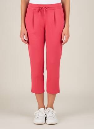 Pantalon 7/8 elasticitate mărime normală roz ICHI femeie