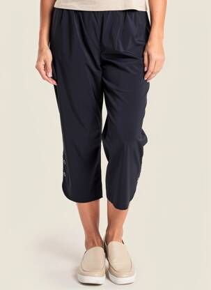 Pantalon trei sferturi elasticitate mărime normală albastru CISO femeie