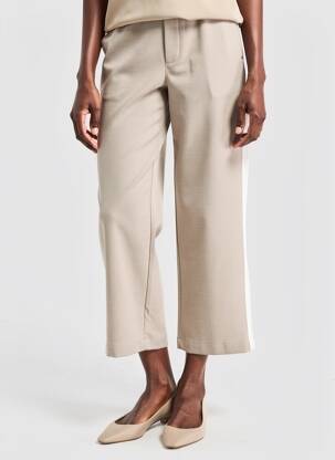 Pantalon 7/8 elasticitate mărime normală bej STREET ONE femeie