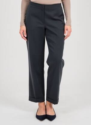 Pantalon drept elasticitate mărime normală negru SURKANA femeie