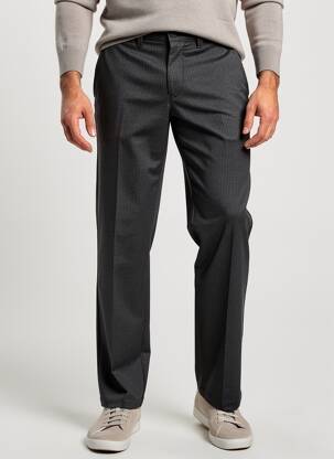 Pantalon drept elasticitate mărime normală gri IMPACT bărbat