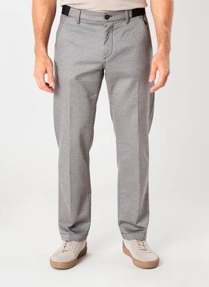 Pantalon drept elasticitate gri DELAHAYE bărbat