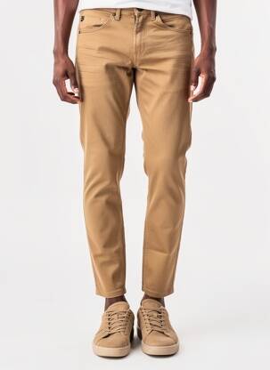 Pantalon slim elasticitate mărime normală maro GARCIA bărbat