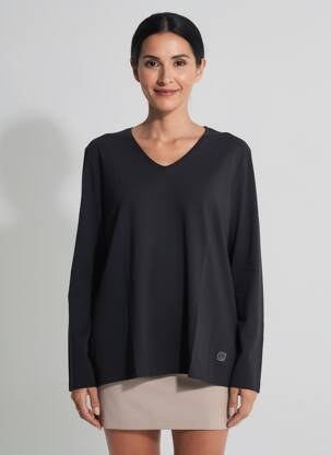 Tricou mâneci lungi mâneci lungi negru NOOS NOOS femeie