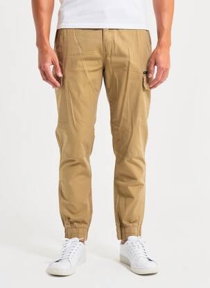 Pantalon cargo strânsă pe partea de jos mărime normală bej BLEND bărbat