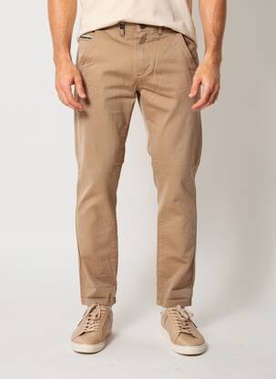 Pantalon chino elasticitate mărime normală maro BENSON & CHERRY bărbat