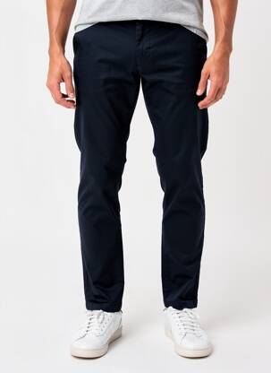 Pantalon chino bio mărime normală albastru SELECTED bărbat