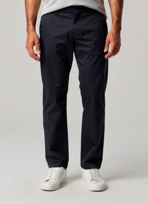 Pantalon chino țesătură poplin mărime normală albastru TOMMY HILFIGER bărbat