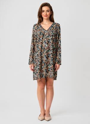 Rochie scurtă mâneci lungi mâneci lungi negru ONLY femeie