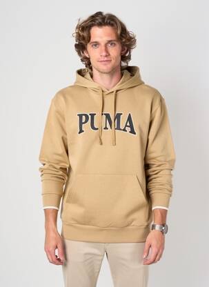 Hanorac cu glugă țesătură jersey mâneci lungi bej PUMA bărbat